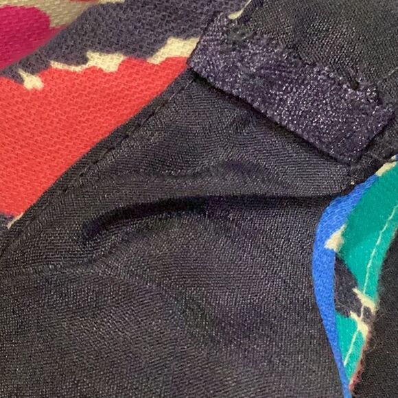 Lilly Pulitzer Sherlyn Hearts A Flutter Multicolored Chevron Collared Dress 6 - Picture 14 of 16